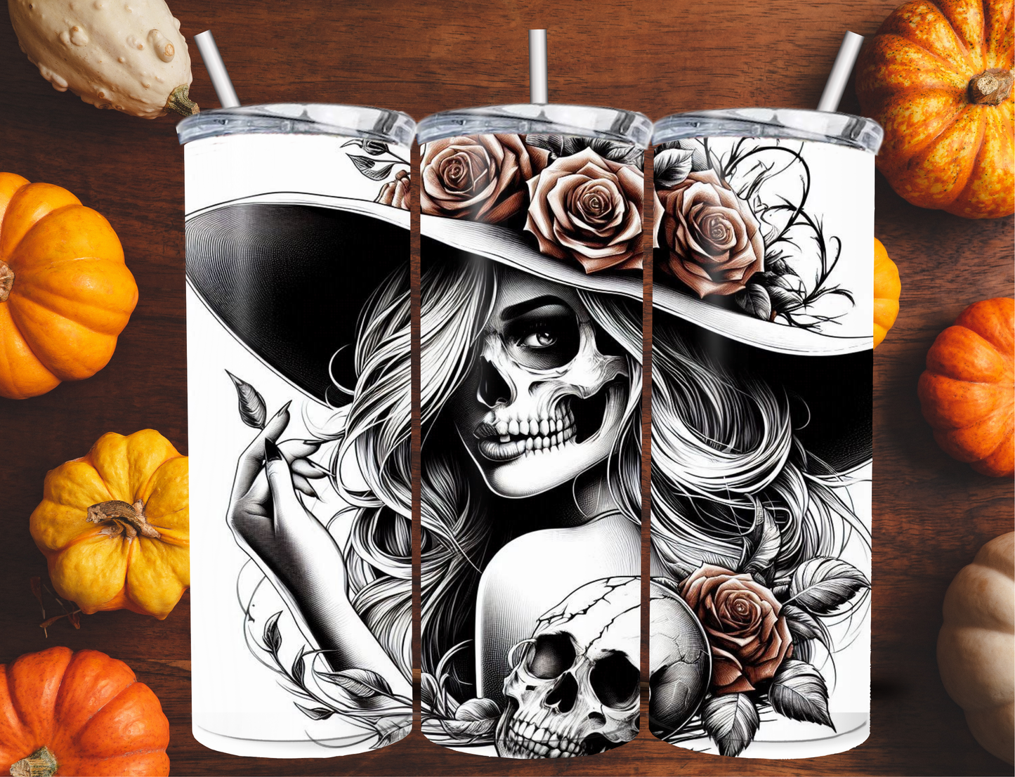Lady-Skull Tumbler