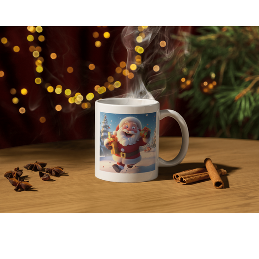 ,,Der fröhliche Weihnachtsmann" Tasse