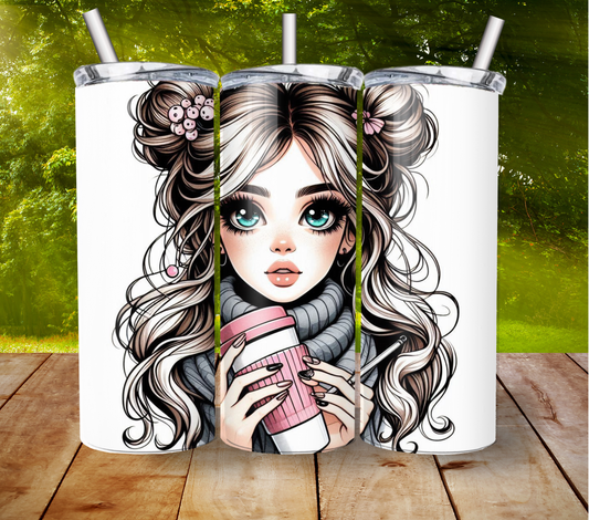 ,,Mit Kaffee ist alles besser "Tumbler