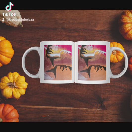 ,, Ein Gesicht- drei Gefühle " Tasse